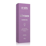 Gel Lubrificante Beijável Lubrisex Algodão Doce - 60g