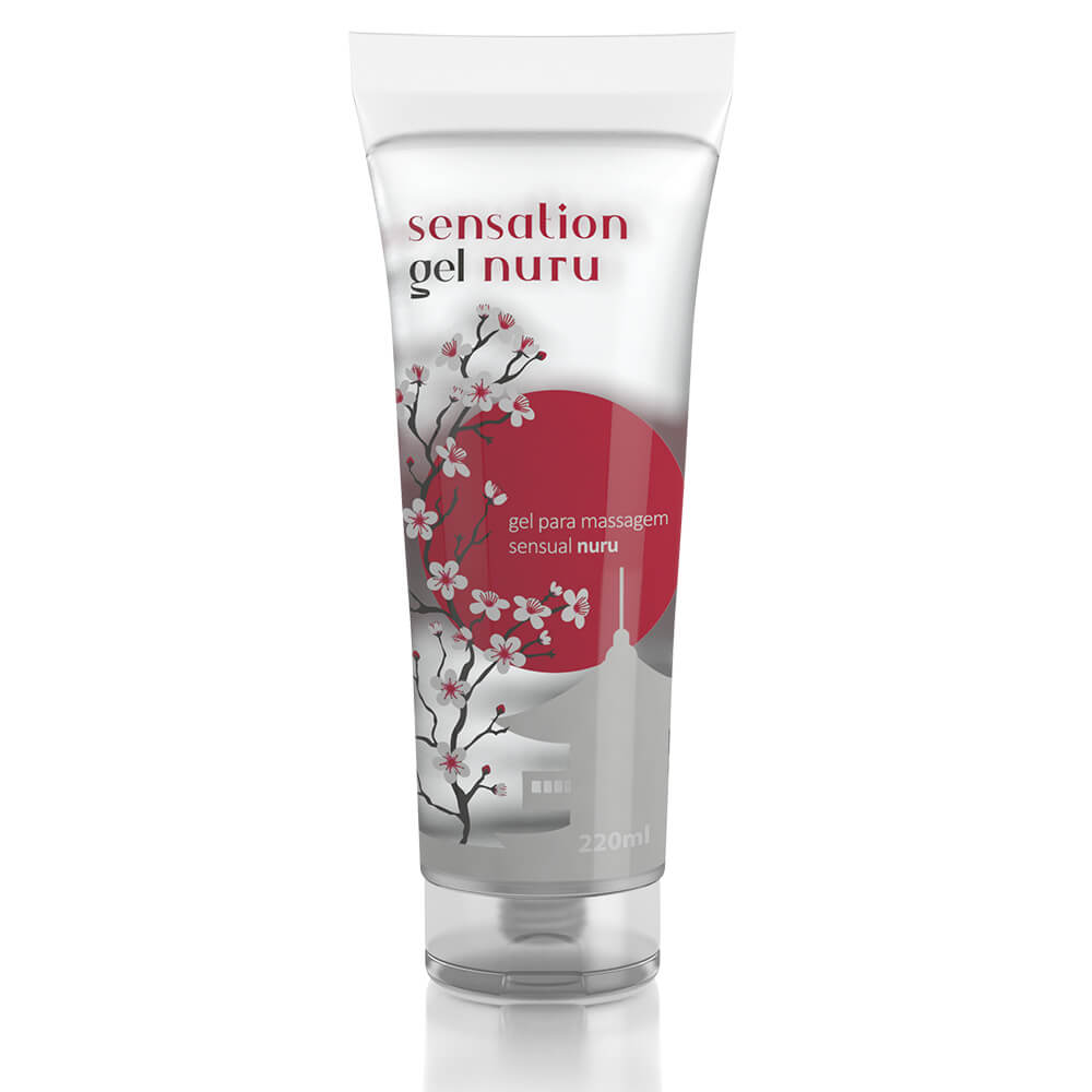 Gel Nuru para Massagem Sensual Sensation Gel - 220ml