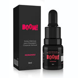AS297 - Gel Excitante Feminino Gotas Elétricas Boom Morango - 8 ml