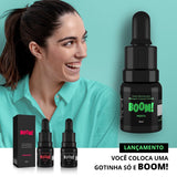 AS298 - Gel Excitante Feminino Gotas Elétricas Boom Menta - 8 ml