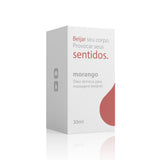 AS329 - Óleo para Massagem Beijável Hot Sentidos Morango