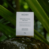 BS004 -Sabonete Íntimo em Barra Coco Biosex - 90 g