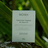 BS007 - Sabonete em Barra Vegetal Alecrim Biosex - 90 g