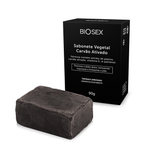 BS008 - Sabonete em Barra Vegetal Carvão Ativado Biosex - 90 g