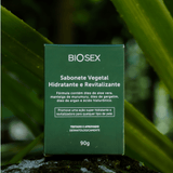 BS009 Sabonete em Barra Vegetal Hidratante Biosex - 90 g