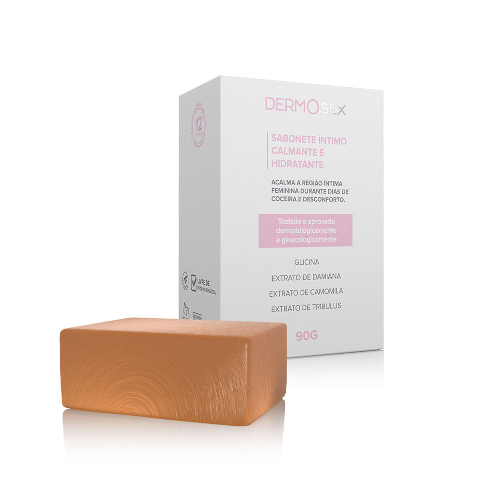 Sabonete Íntimo em Barra Hidratante Dermosex - 90g