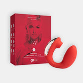 Vibrador e Estimulador de Clitóris (Sugador) Recarregável Go Vibe Ivy