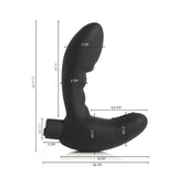 IA278_-Massageador de Próstata Recarregável My Boy Master Black