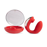 IA322 - Vibrador e Estimulador de Clitóris (Sugador) Recarregável Go Vibe Ivy