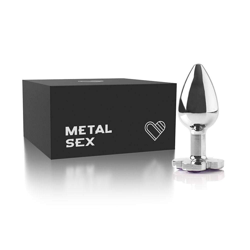 Plug Anal Metal Luck Cromado - 6,5 cm x 2,5 cm | Outlet