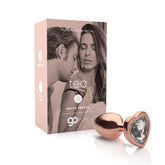 Plug Anal Metal Go Play Teo - Rose Gold