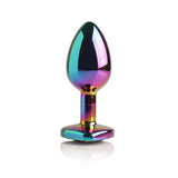 IA393 - Plug Anal Metal Go Play Luc Furta-Cor - 7 cm x 2,5 cm