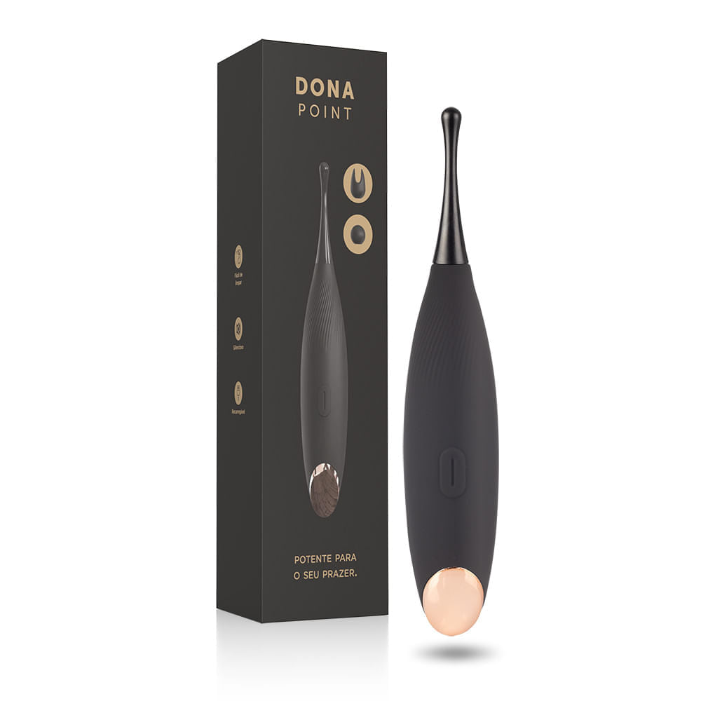 Vibrador Multivelocidade Recarregável Dona Point | Outlet