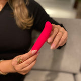 IA419 - Vibrador Recarregável Go Vibe Gê cor Rosa - 11,5cm x 3cm