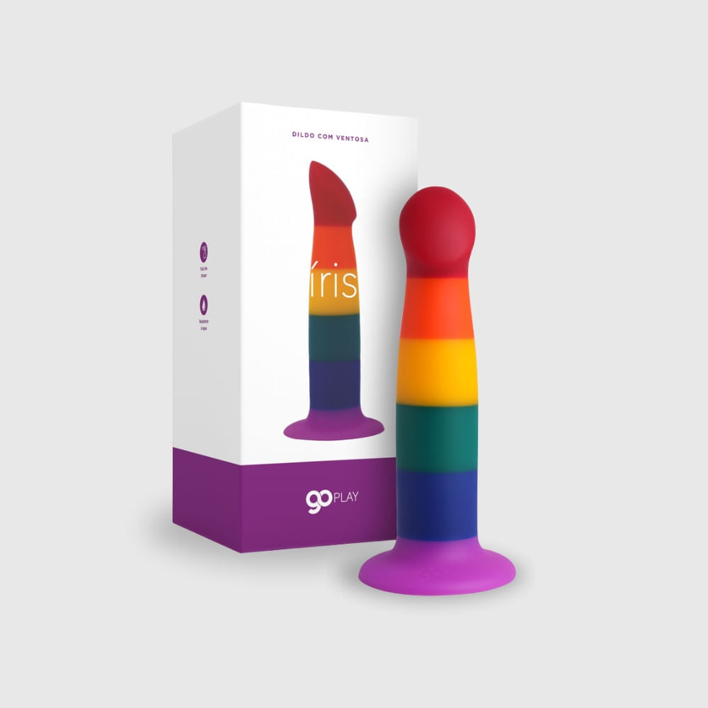 Dildo com Ventosa Go Play Íris