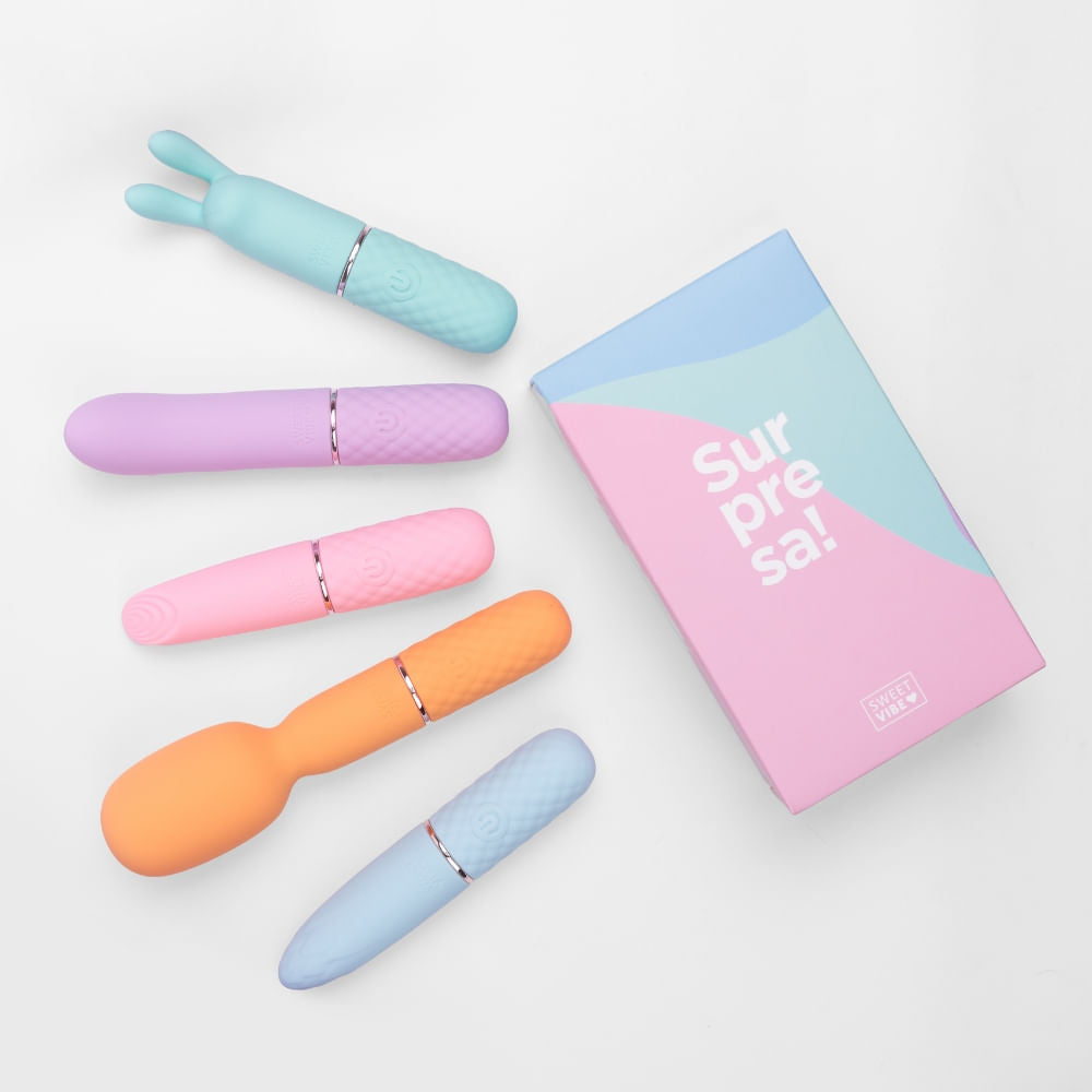 Vibrador Recarregável Sweet Vibe Surpresa