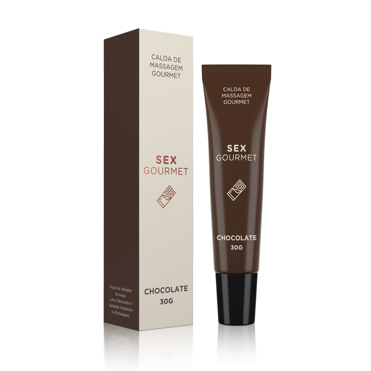 Gel Comestível Sex Gourmet Sabor Chocolate 30g