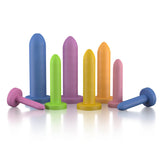 PC054 - Kit de Dilatadores Vaginais Coloridos Feminist - Lisos - 8 un