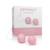 Conjunto Ben-Wa Feminist com 02 Bolas - Rosa Bebê | Outlet