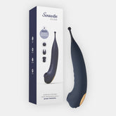 Vibrador e Estimulador Sugador Recarregável Sensevibe Double