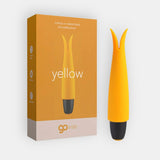 Cápsula Vibratória Multivelocidade Recarregável Go Vibe Yellow