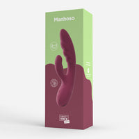 Vibrador Rabbit Recarregável Sweet Vibe Soft Manhoso