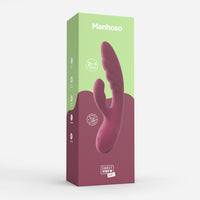 Vibrador Rabbit Recarregável Sweet Vibe Soft Manhoso