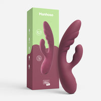 Vibrador Rabbit Recarregável Sweet Vibe Soft Manhoso
