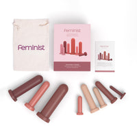 Kit de Dilatadores Vaginais Feminist Lisos - 8 un