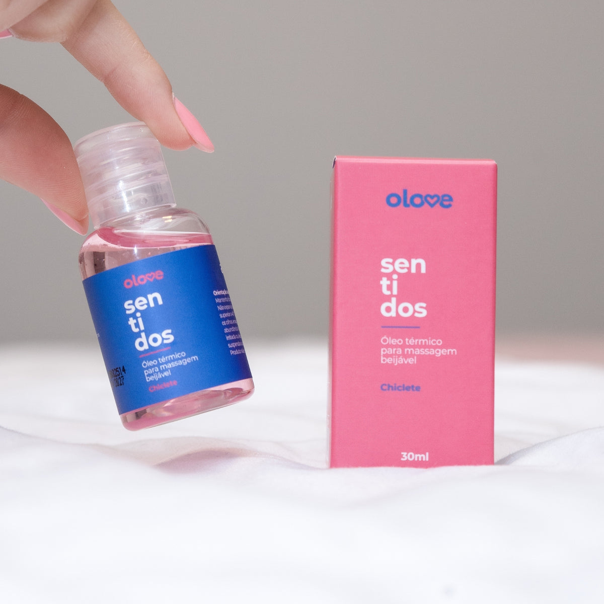 Óleo Beijável Olove Sentidos Chiclete Hot - 30 ml