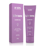 Gel Lubrificante Beijável Lubrisex Algodão Doce - 60g