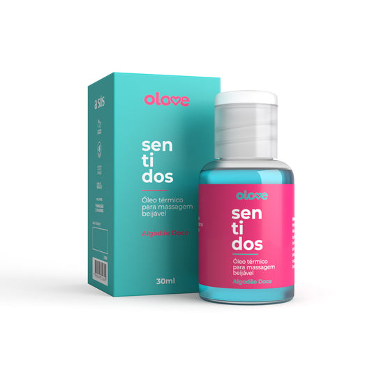 Óleo Beijável OLove Sentidos Algodão Doce Hot - 30 ml 1000
