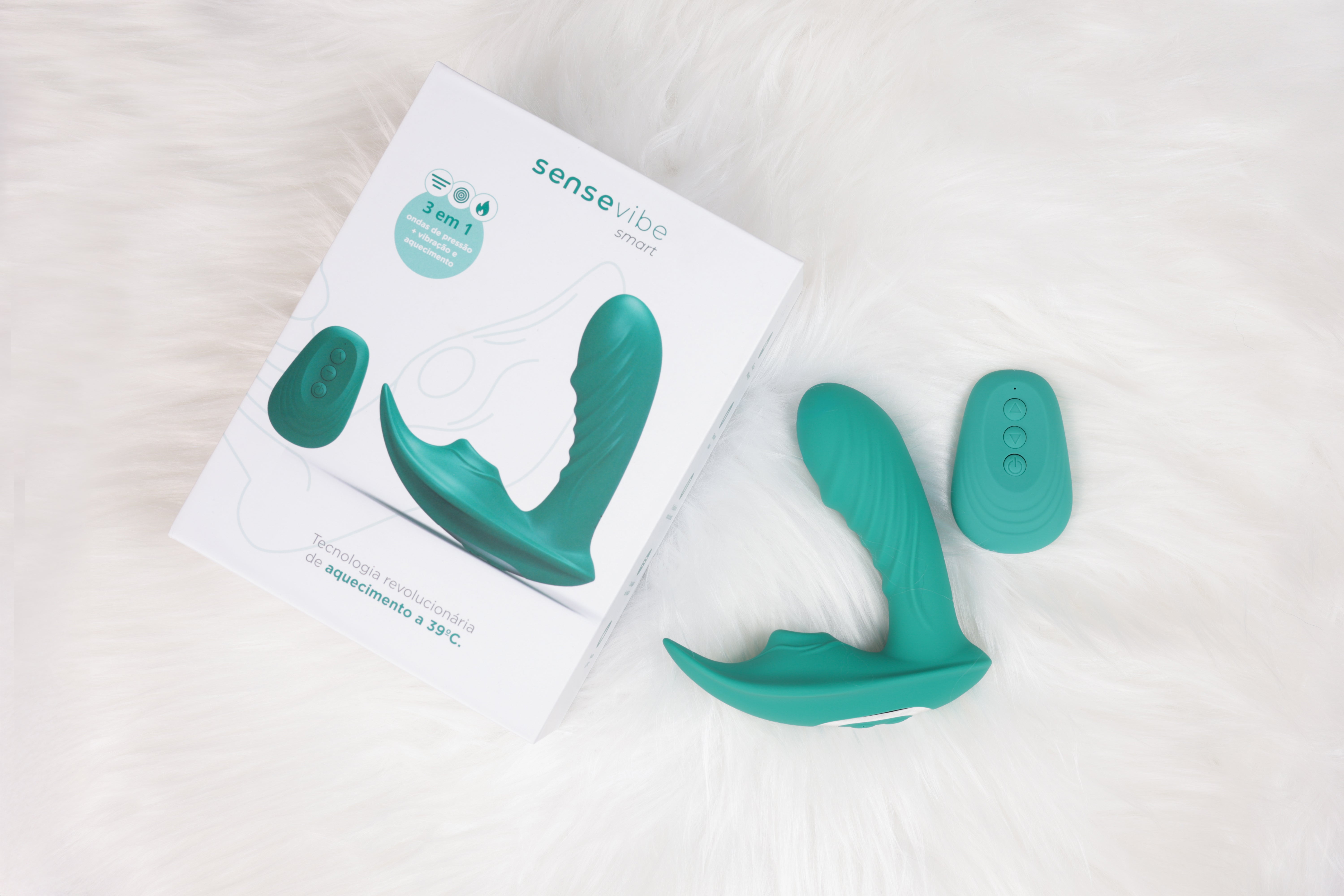 Estimulador de Clitóris Recarregável Sensevibe Smart