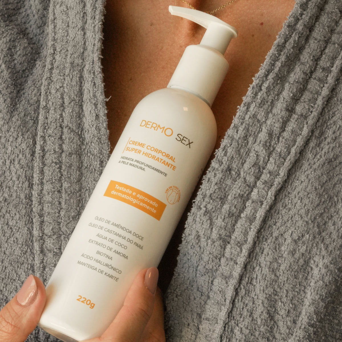 Creme Corporal Super Hidratante Dermosex Mature - 220g