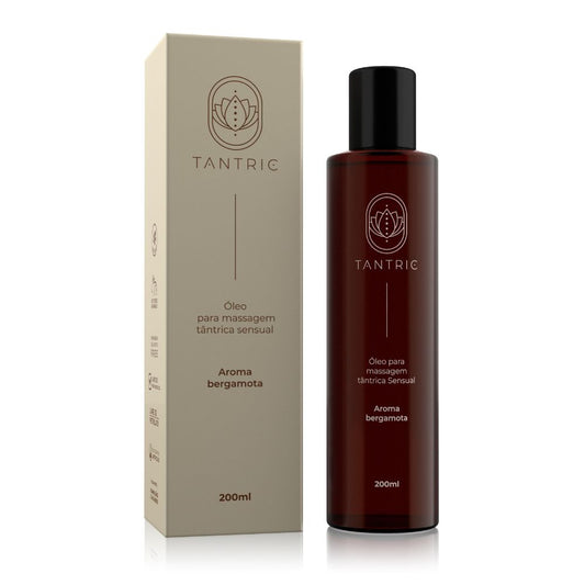 Óleo para Massagem Sensual Tantric Bergamota - 200ml 1000