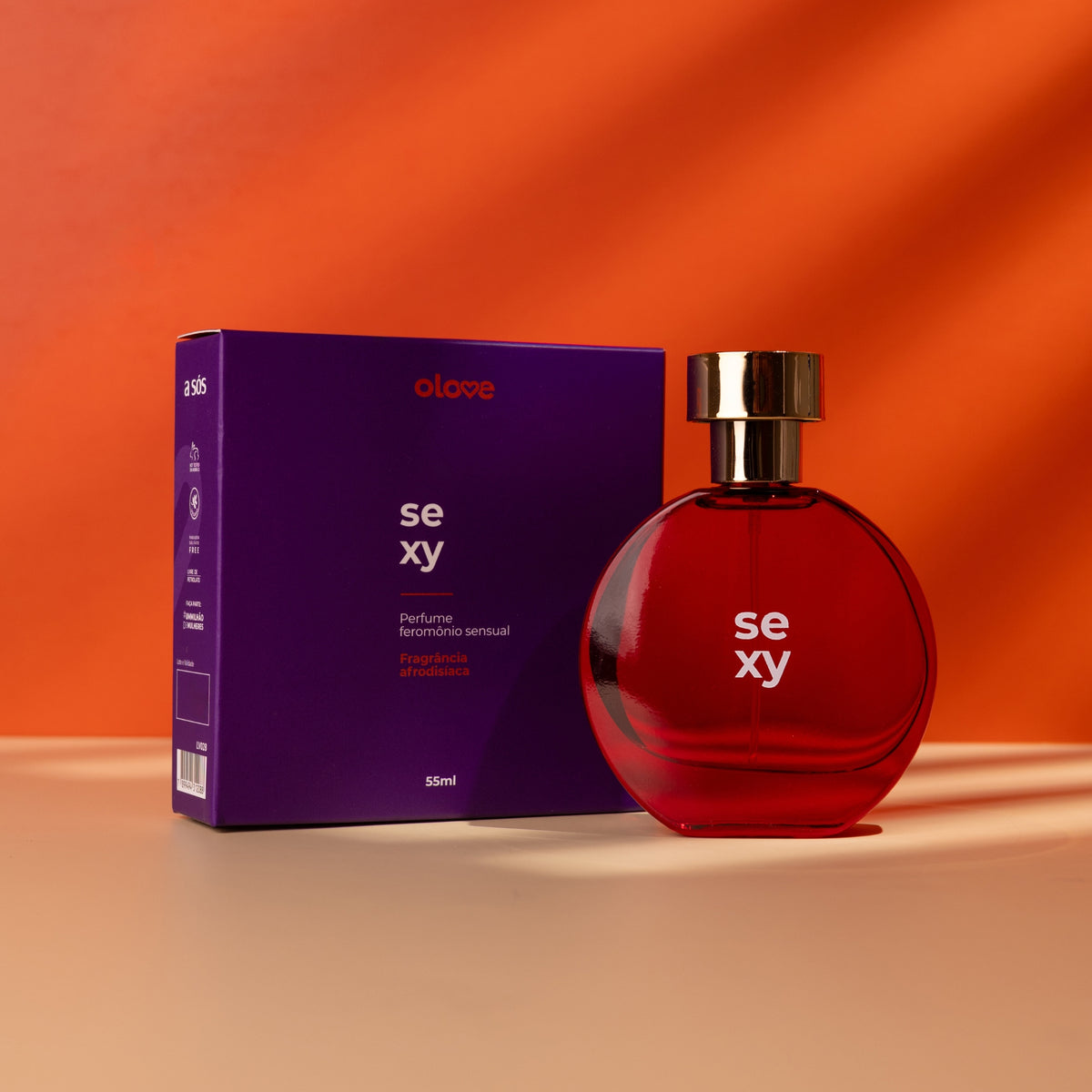 Perfume Feromônio Sensual Olove Sexy - 50 ml