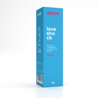 Gel Excitante Beijável Loveshock Chiclete Olove -  15 g