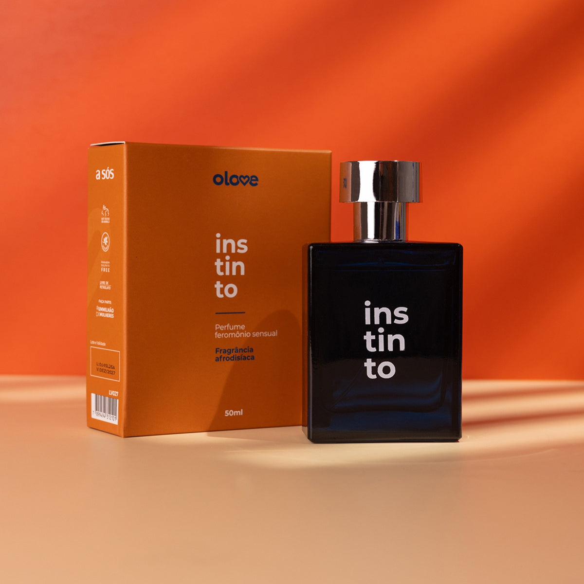 Perfume Feromônio Sensual Olove Instinto - 50 ml