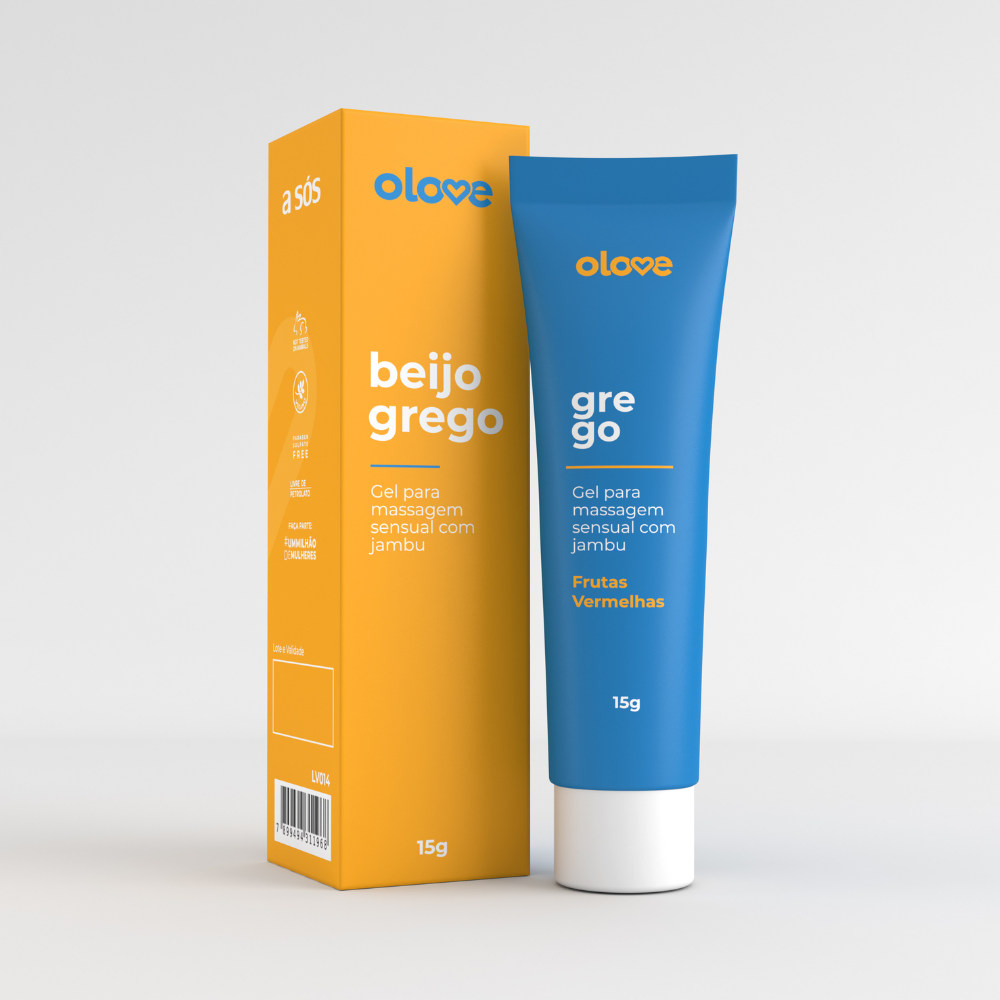 Gel Excitante Beijável Olove Beijo Grego - 15 g