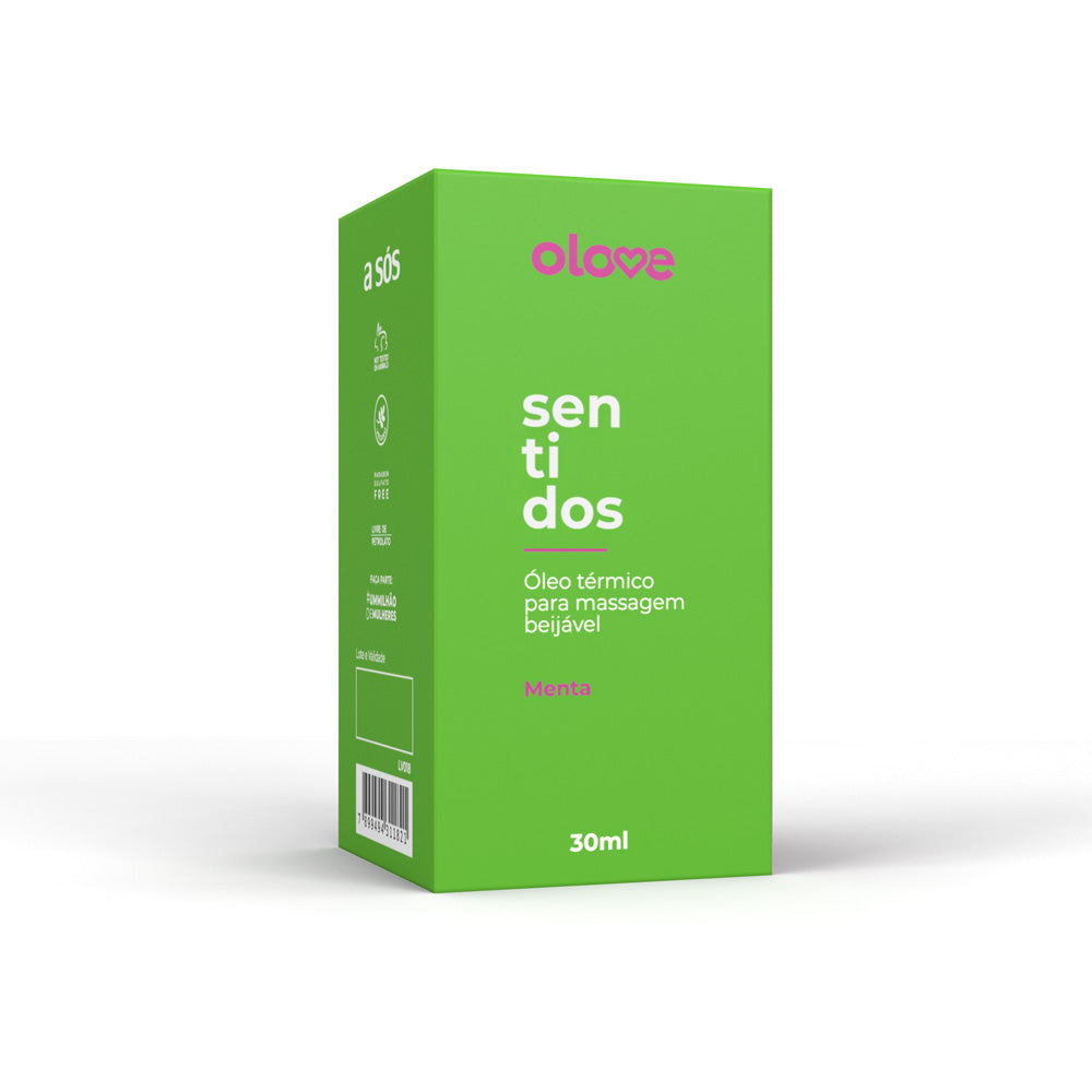 Óleo Beijável Olove Sentidos Menta Ice - 30 ml