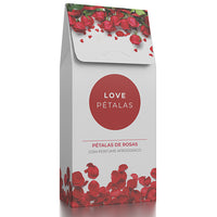 AS049 Love Pétalas Rosa Vermelha Perfumada 