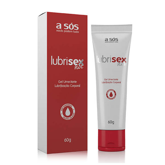 Gel Lubrificante com Aquecimento Lubrisex Hot - 60g 600