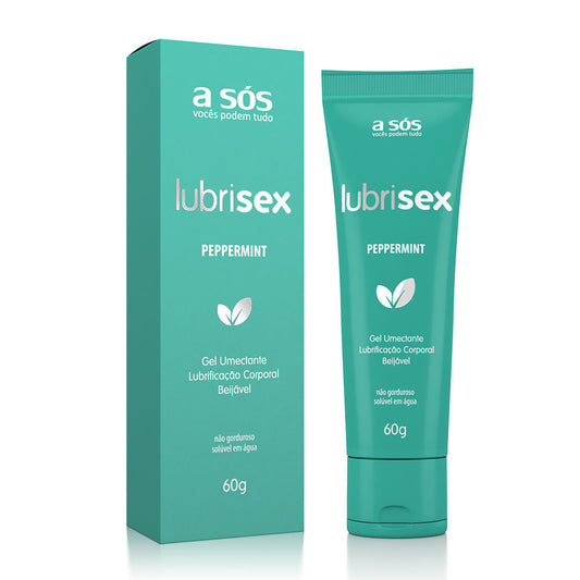Gel Lubrificante Beijável Lubrisex Peppermint - 60g 1000