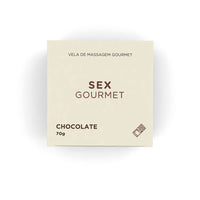 AS302 - Vela Hidratante Beijável Sex Gourmet Chocolate