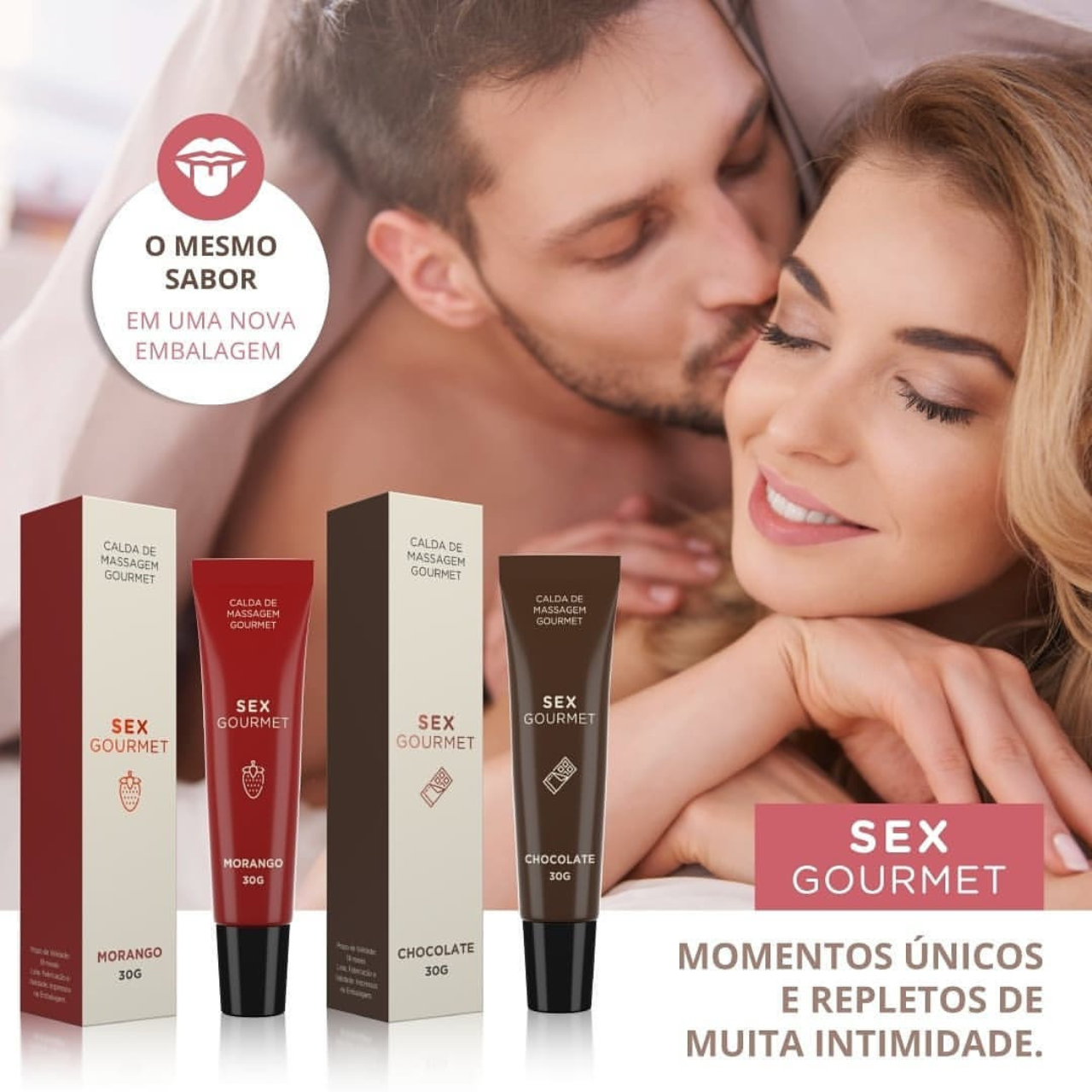 AS310 - Gel Comestível Sex Gourmet Sabor Chocolate 30g 