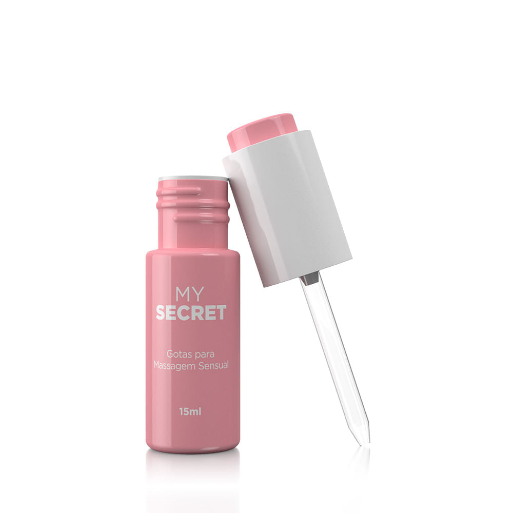 AS341 - Gel Excitante Feminino em Gotas My Secret - 15 ml