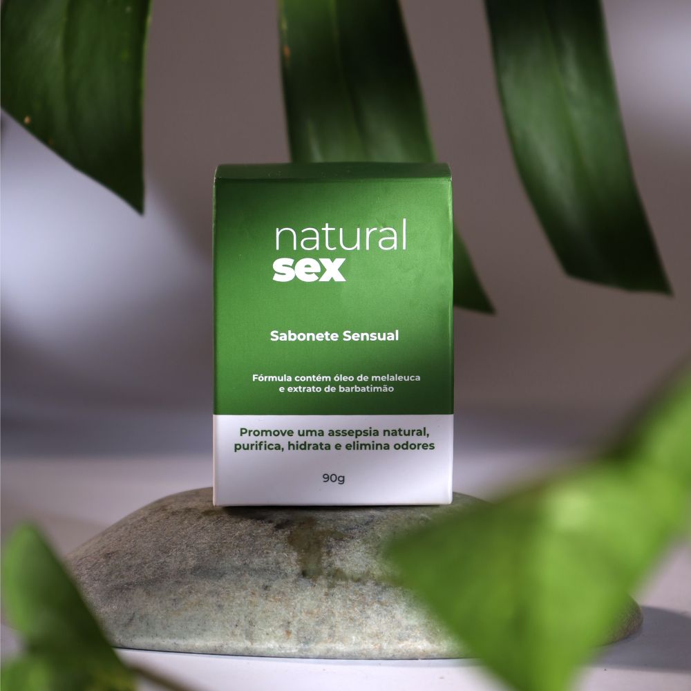 AS346 - Sabonete Íntimo em Barra Natural Sex - 90g