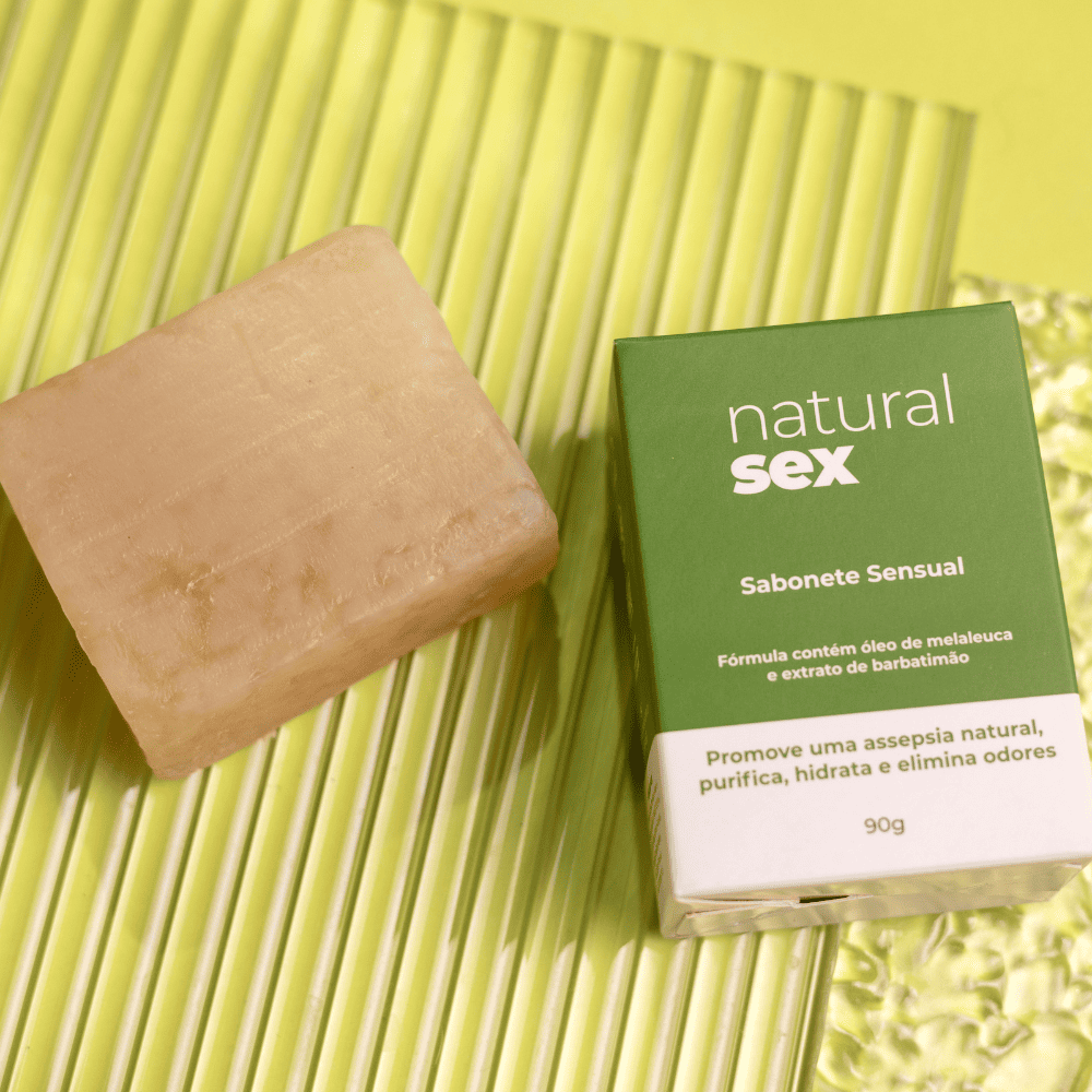AS346 - Sabonete Íntimo em Barra Natural Sex - 90g