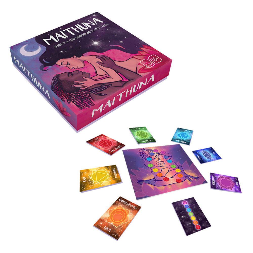 Jogo de Tabuleiro Sensual para Casais Maithuna