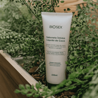 BS001 - Sabonete Íntimo Líquido de Coco Biosex - 220 ml